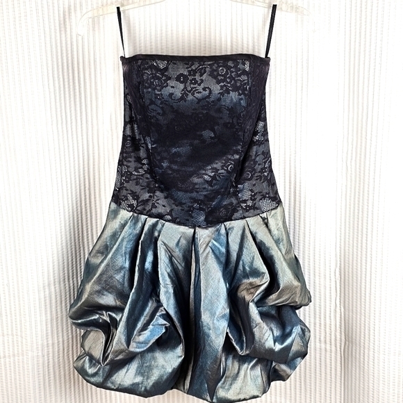 Jessica McClintock Dresses & Skirts - Jessica McClintock Dress Size 10 Strapless Lace‎ Poof Skirt Formal Prom Dance